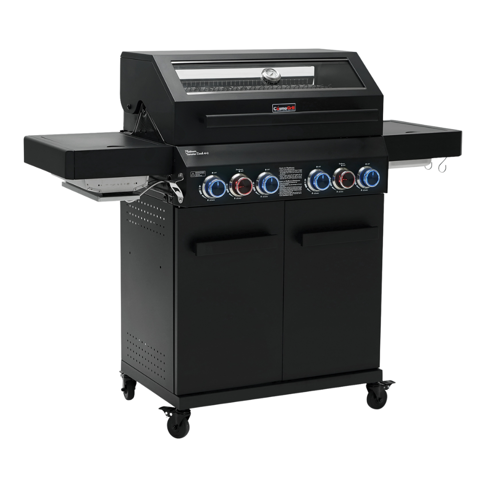 Platinum Yamara Dark 4+2 Gas Barbecue