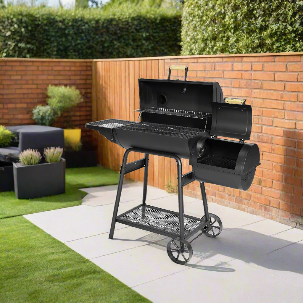 Cinder Offset Smoker Charcoal Barbecue