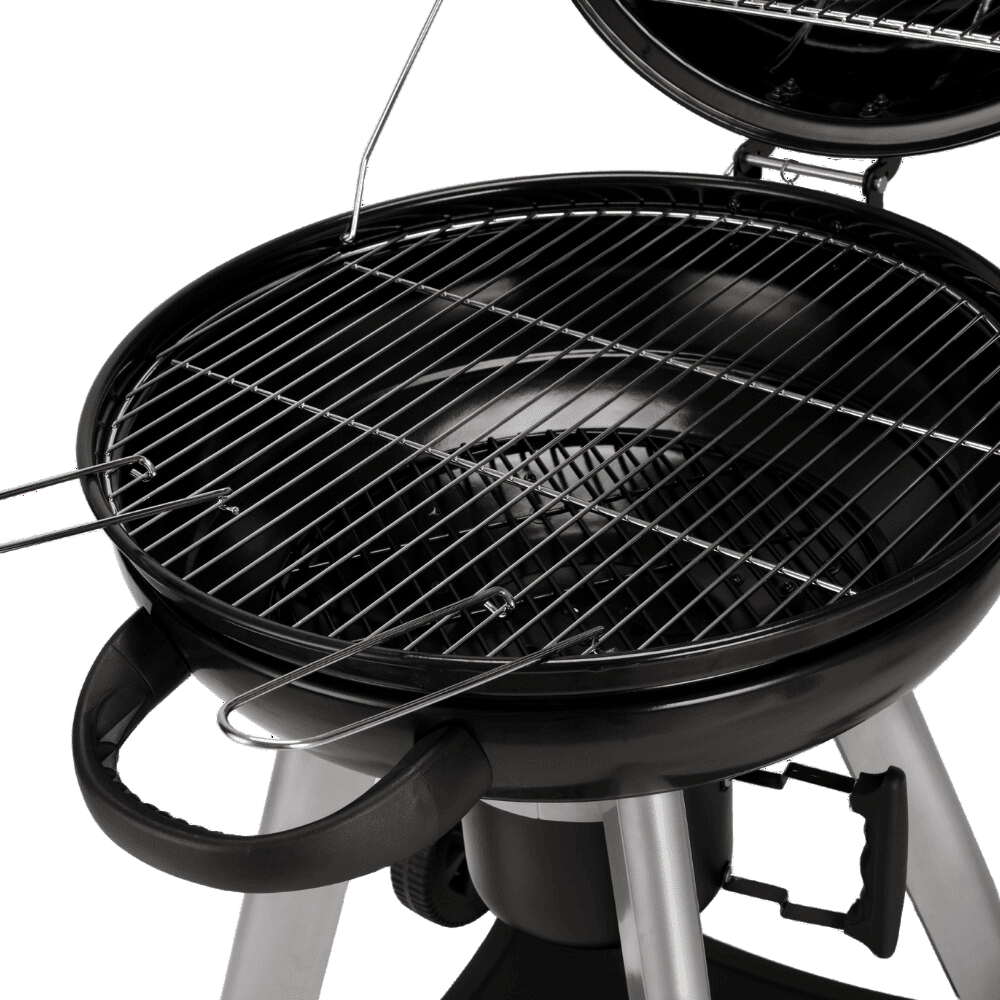 Kettle Charcoal BBQ with Chrome-plated Steel Grill Grates