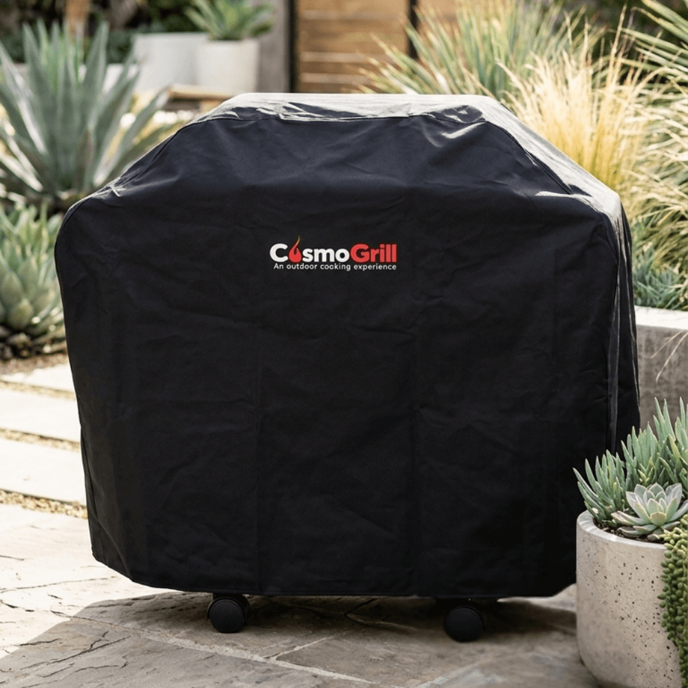 Barbecue Cover - Platinum Yamara Dark 6+2