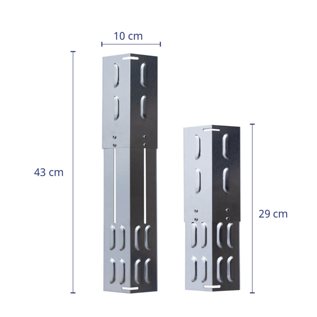 Universal Stainless Steel Flame Tamer - CosmoGrill