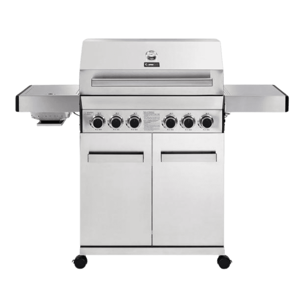 Platinum Stainless Steel 4+2 Gas Barbecue (Exclusive Bundle)