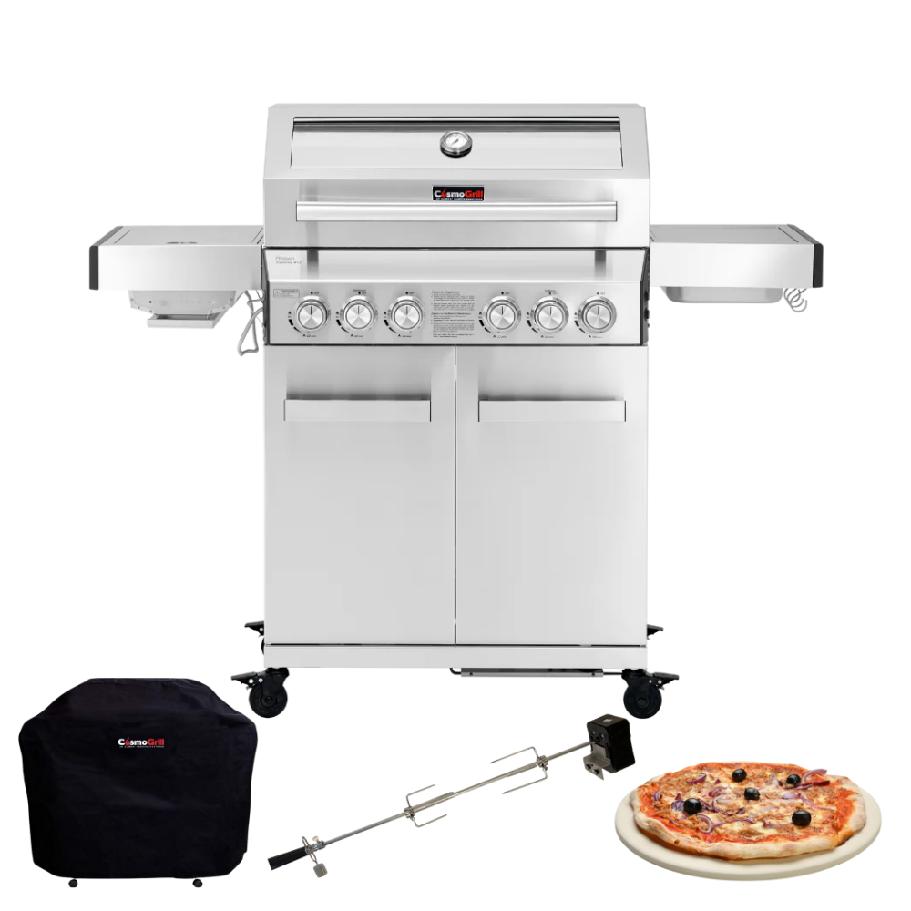 Platinum Yamara 4+2 Gas Barbecue (Exclusive Bundle)