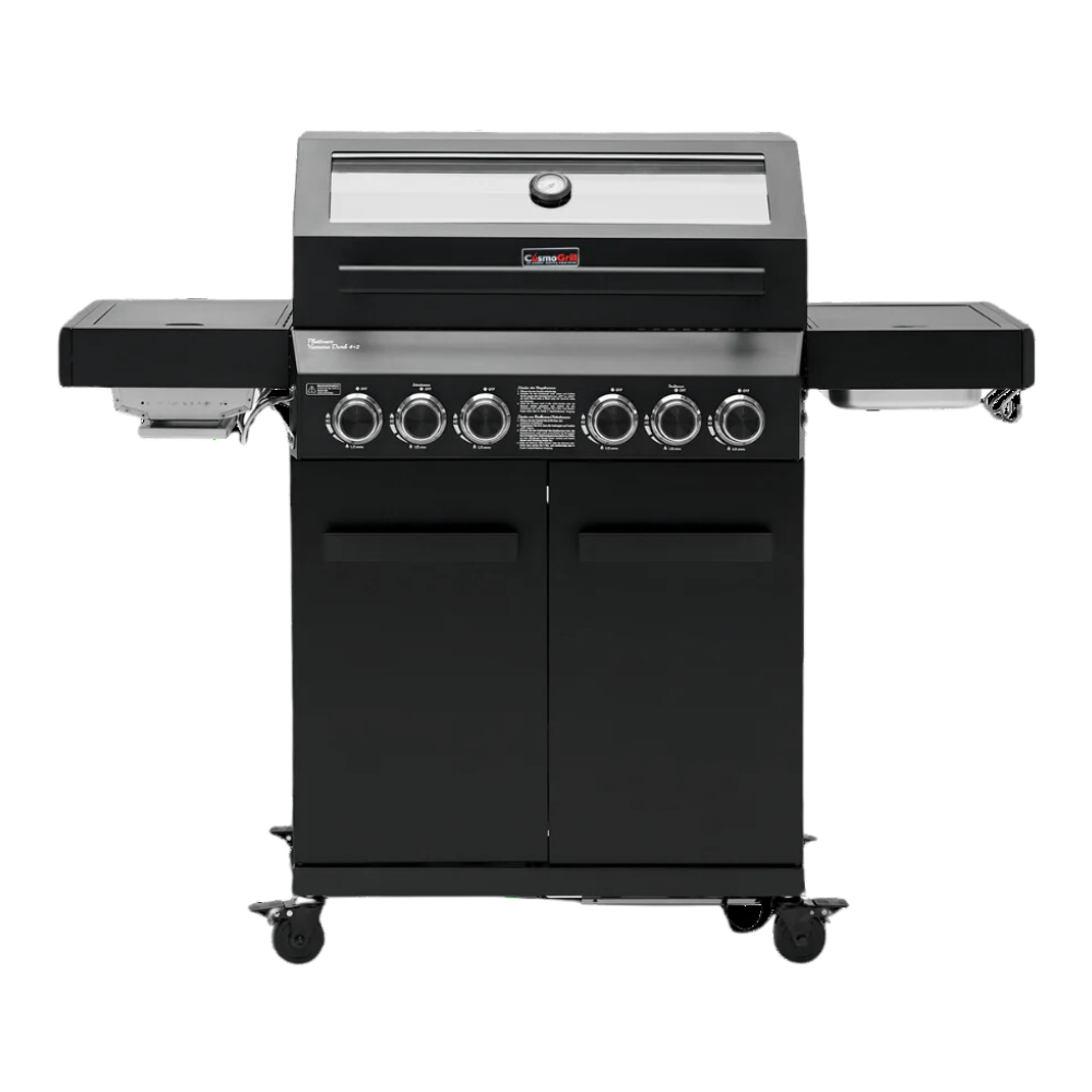 Platinum Yamara Dark 4+2 Gas Barbecue (Exclusive Bundle)