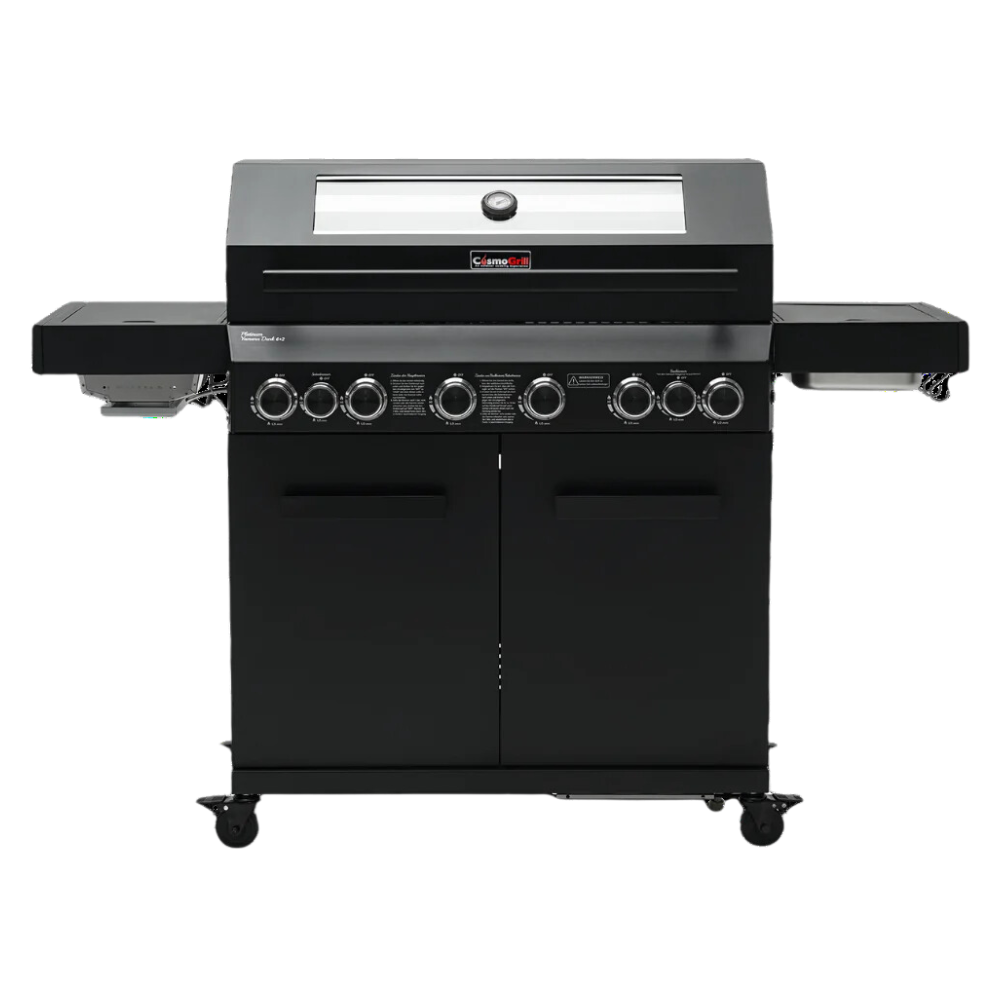 Platinum Yamara Dark 6+2 Gas Barbecue (Exclusive Bundle)