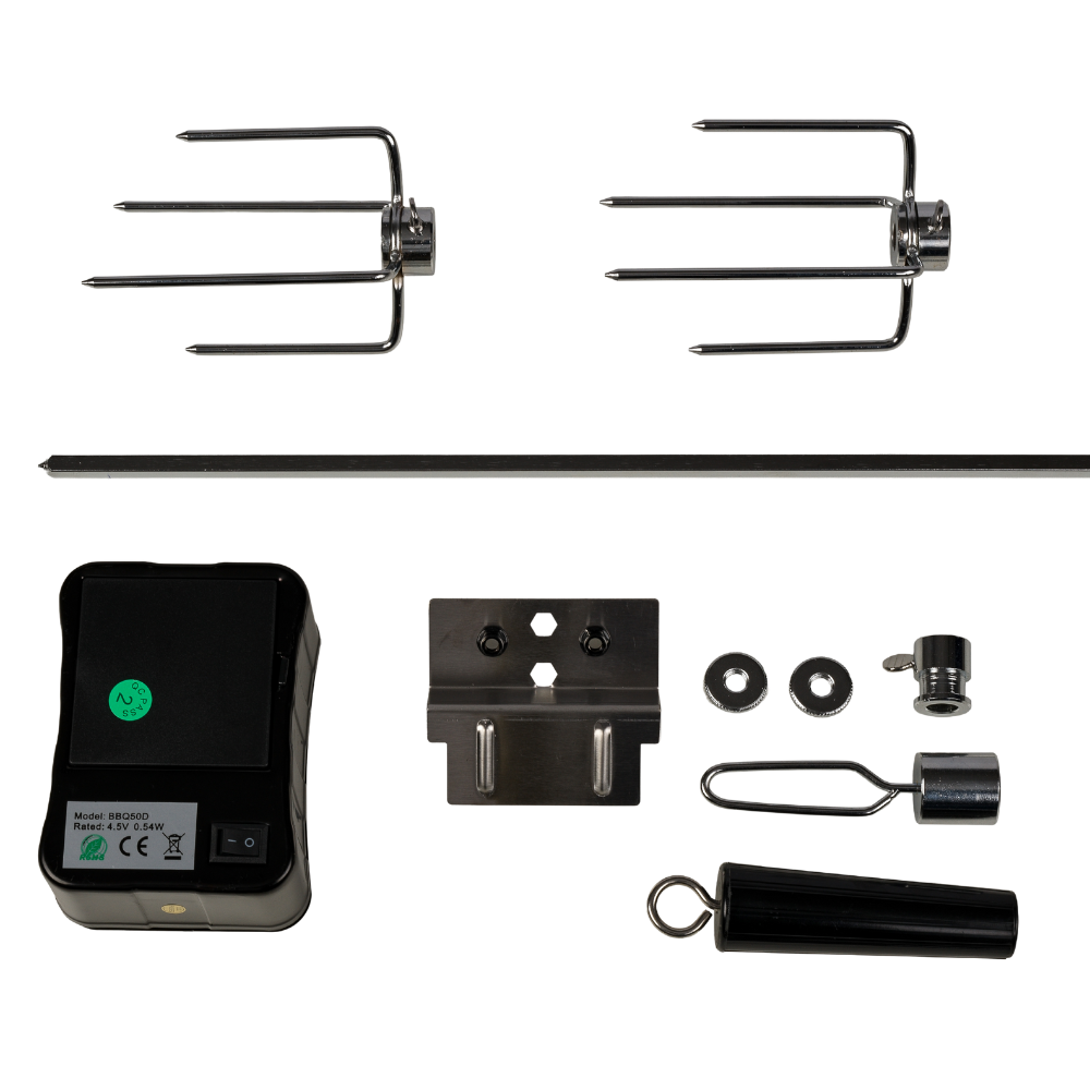 Rotisserie for Platinum & Yamara 6+2 and Premium Black 6+1