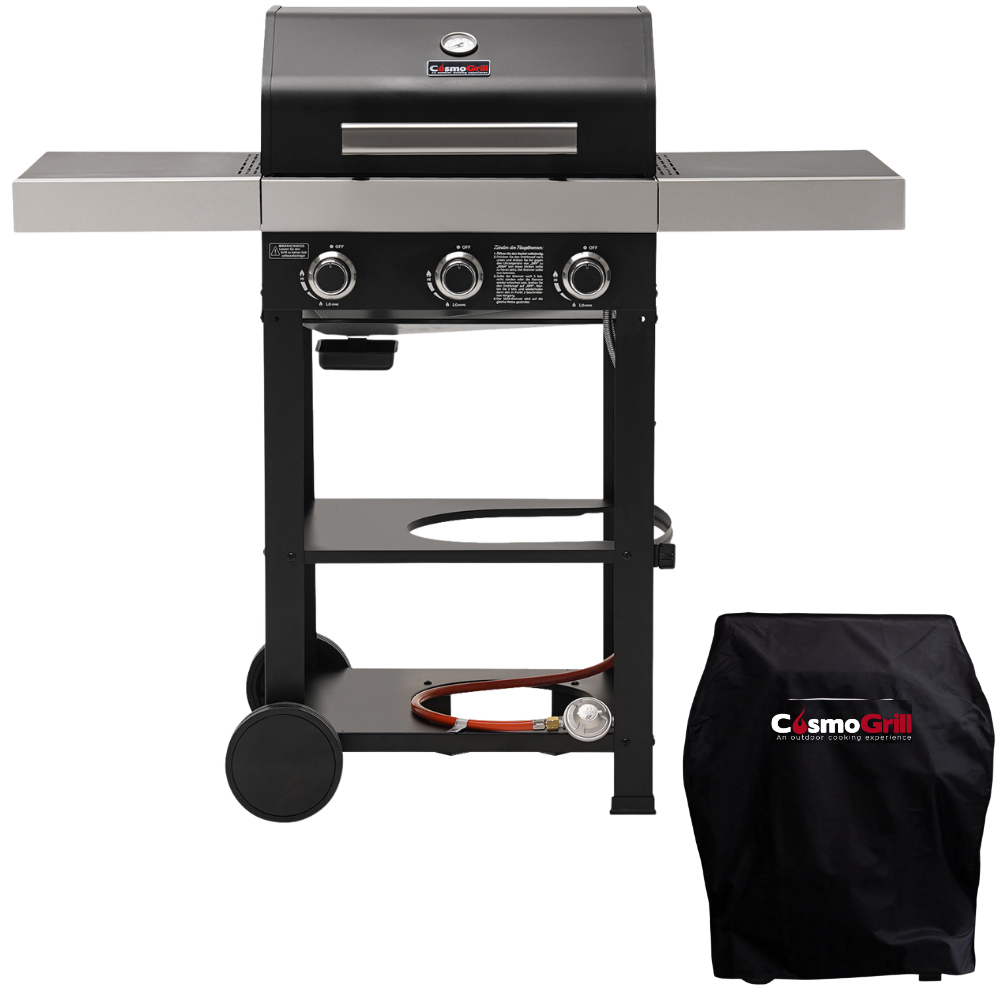 Wabaya 3 Burner Gas Barbecue