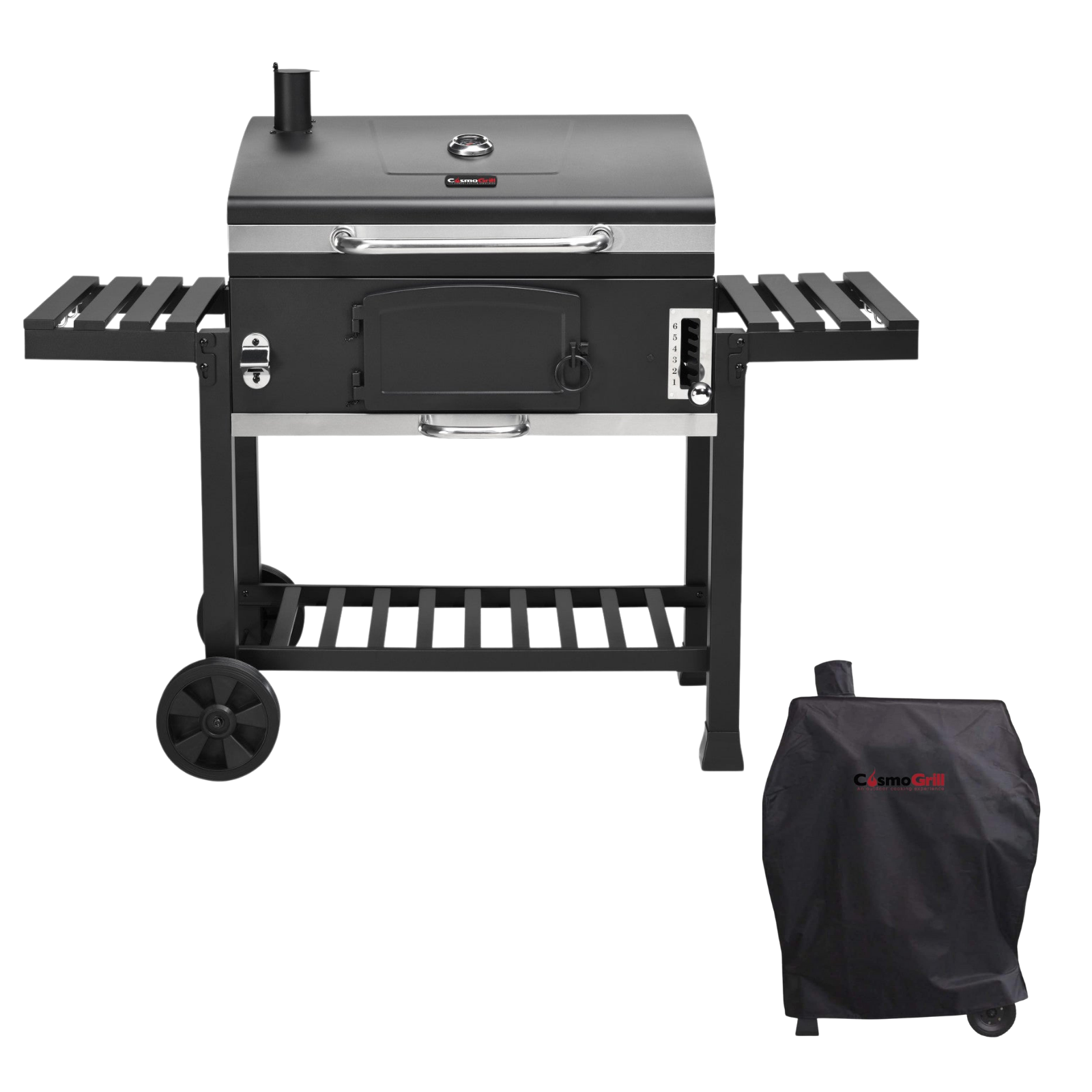 XXL Smoker Charcoal Barbecue