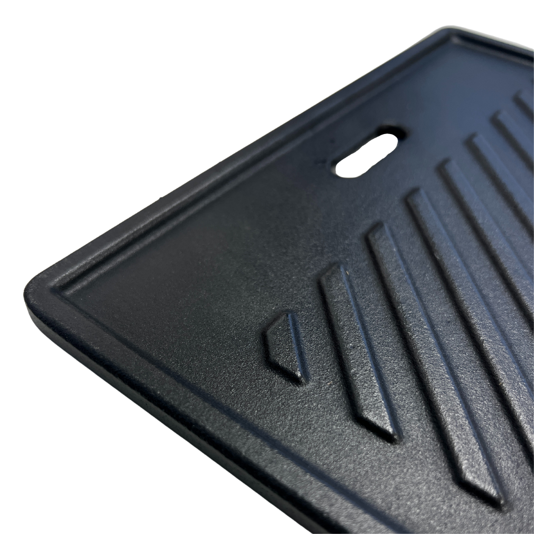 Cast Iron Reversible Griddle Plate for Platinum/Premium Black Series - CosmoGrill